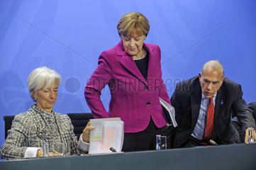 Lagarde + Merkel + Gurria