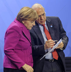 Merkel + Gurria
