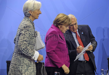 Lagarde + Merkel + Gurria