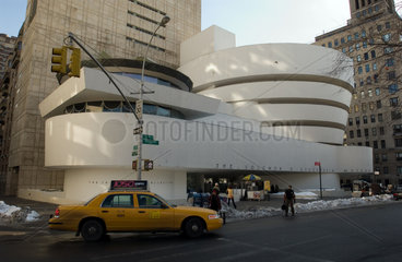 Das Solomon R. Guggenheim Museum an der Fifth Avenue