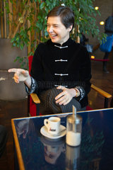 Berlin  Deutschland  Schauspielerin Isabella Rossellini im Kino International