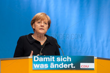 Berlin  Deutschland  Bundeskanzlerin Angela Merkel  CDU