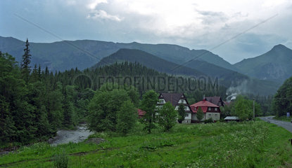 Berglandschaft in der Hohen Tatra  Slowakei