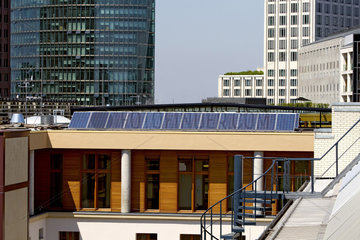 Solardach am Potsdamer Platz
