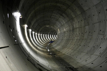 Leipzig  Deutschland  der City-Tunnel