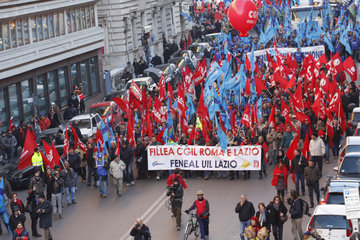CGIL Gewerkschaft in Rom
