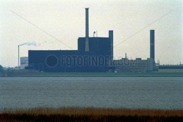 Das Atomkraftwerk Brunsbuettel