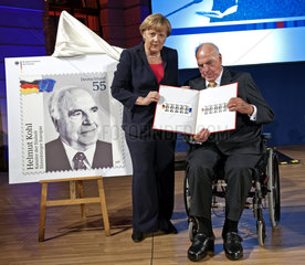 Merkel + Kohl