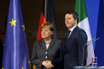 Merkel + Renzi