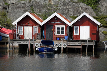 Schweden  Marstrand  Fischerhuetten
