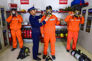 CHINA-HEBEI-PREPARATIVE FIREFIGHTERS (CN)