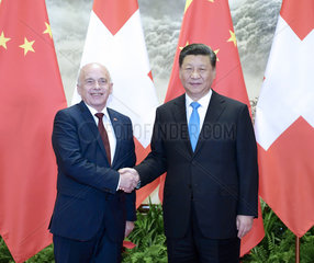 CHINA-BEIJING-XI JINPING-SWITZERLAND-TALKS (CN)