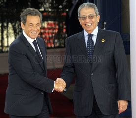Sarkozy + Moussa