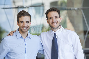 Business partners  portrait