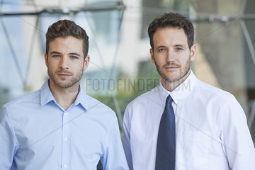 Business partners  portrait