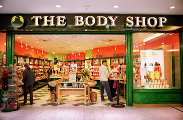 Filiale der Kosmetika-Kette The Body Shop