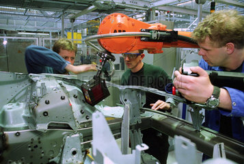 Programmierung eines Roboters  Karmann GmbH in Osnabrueck