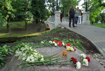 Grab d. Opfer vom Unabhaengigkeitskampf 1991 in Riga