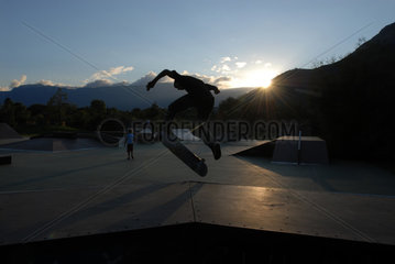 Italien  Skateboarder