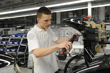 Ingolstadt  Deutschland  Automobilproduktion bei der Audi AG im Stammwerk Ingolstadt
