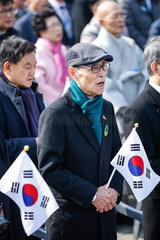 SOUTH KOREA-MARCH FIRST INDEPENDENCE MOVEMENT-CEREMONY