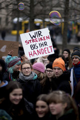 Students FridaysForFuture Climate-Coal Protest
