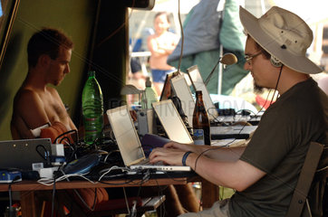 Finowfurt  Computerfreaks im Chaos Communication Camp