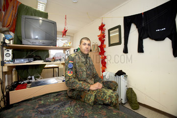 Sarajewo  Soldat im Auslandseinsatz