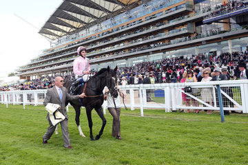 Royal Ascot  The Fugue with William Buick up after winning the Prince of Wales's Stakes