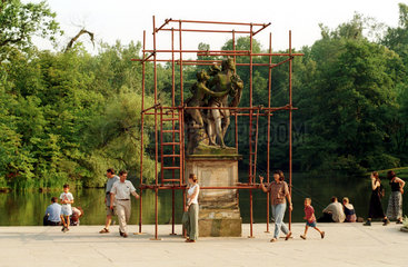 Denkmal im Lazienki Park (Warschau)