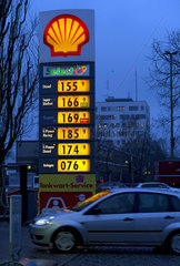 hohe Benzinpreise