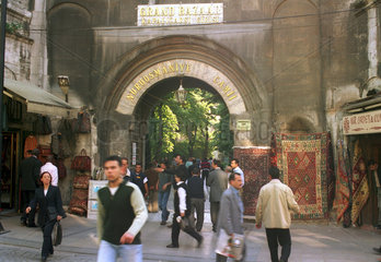 Eingang zum Grossen Basar in Istanbul