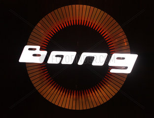 Dubai  Vereinigte Arabische Emirate  Logo des Bang Nightclub