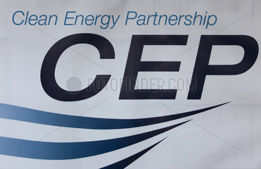 Berlin  Deutschland  Logo der Clean Energy Partnership  CEP