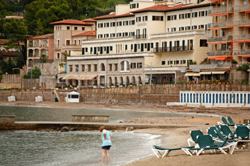 Port de Soller  Mallorca  Spanien  Hotel Esplendido am Strand von Port de Soller