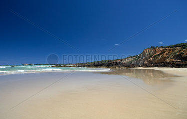 Anglesea  Australien  Middles Beach und Soapy Rock in der Bucht von Anglesea