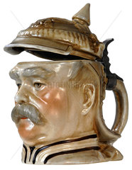 alter Bierkrug  Otto von Bismarck  um 1914