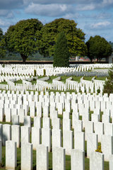 Souchez  Frankreich  Britischer Soldatenfriedhof Cabaret Rouge