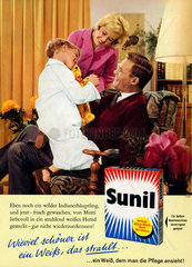 Waschmittelwerbung Sunil 1963