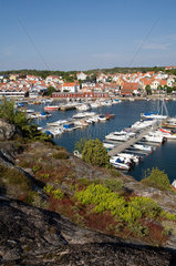 Grebbestad  Schweden  Hafen von Grebbestad