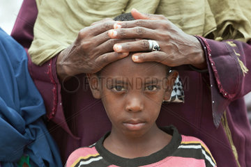 Kakuma  Kenia  ein Junge im Portrait