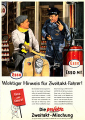 Esso Werbung  1958