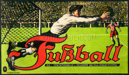 Fussball  Gesellschaftsspiel  um 1932