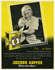 Jacobs Kaffee  Werbung  1959