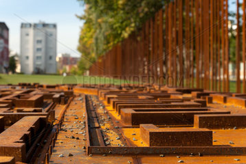 Berlin  Deutschland  Gedenkstaette Berliner Mauer an der Bernauer Strasse