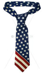 Krawatte mit US-Flagge