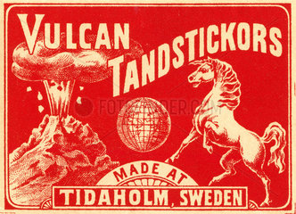Vulcan Streichhoelzer  Schweden  um 1928