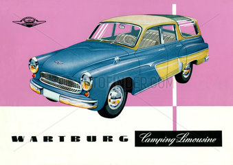 Wartburg Camping Limousine  DDR  1959