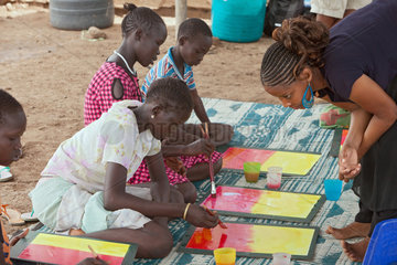 Kakuma  Kenia  Waldorfpaedagogik im Fluechtlingslager Kakuma
