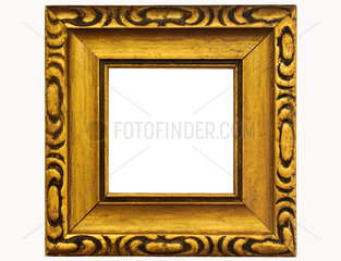 goldener Bilderrahmen aus Holz